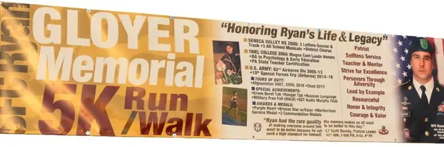 SFC Ryan Gloyer Memorial Run logo