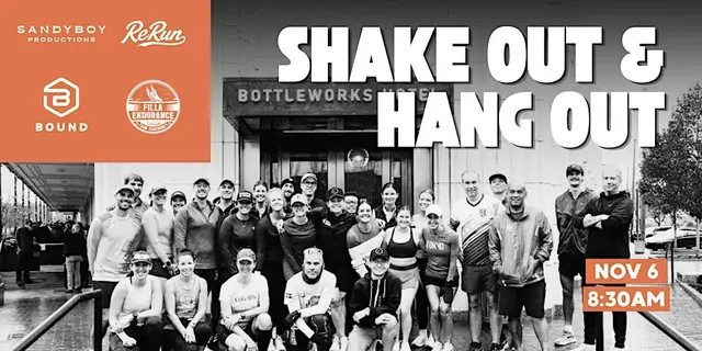SHAKE OUT & HANG OUT logo
