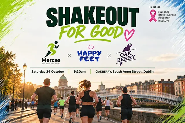 Shakeout for Good  | Dublin Marathon 5K with The King of Chemo logo