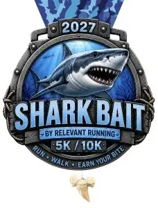 Shark Bait "Live Virtual" 5k/10k logo