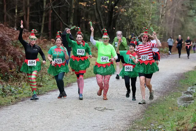 Sherwood Christmas 10k & 5k logo
