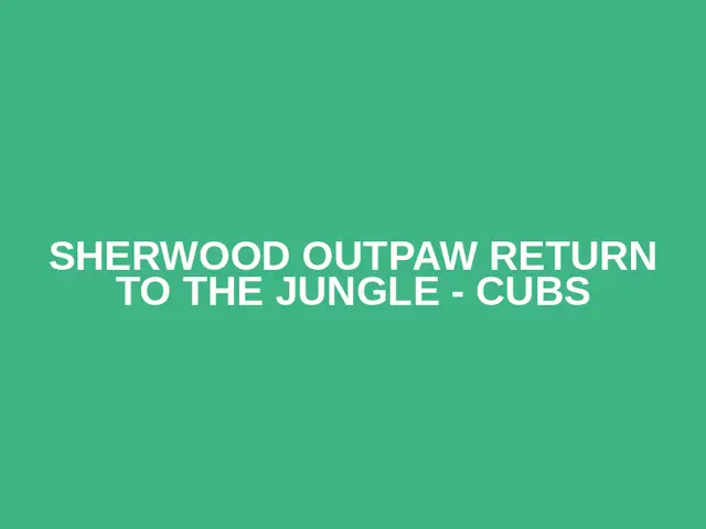 Sherwood Outpaw Return to the Jungle - Cubs logo