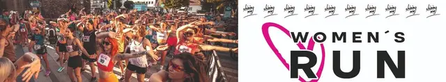 Shining me womens´s run logo