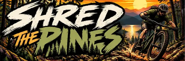 Shred the Pines MTB Series - 1 North Adventure Trails logo