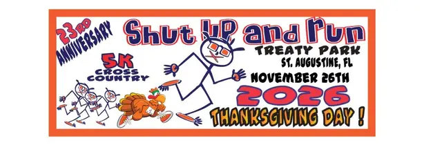Shut Up and Run 5K logo
