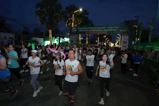 Sihanoukville International Half Marathon logo