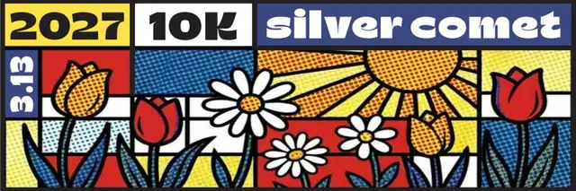 Silver Comet 10k logo