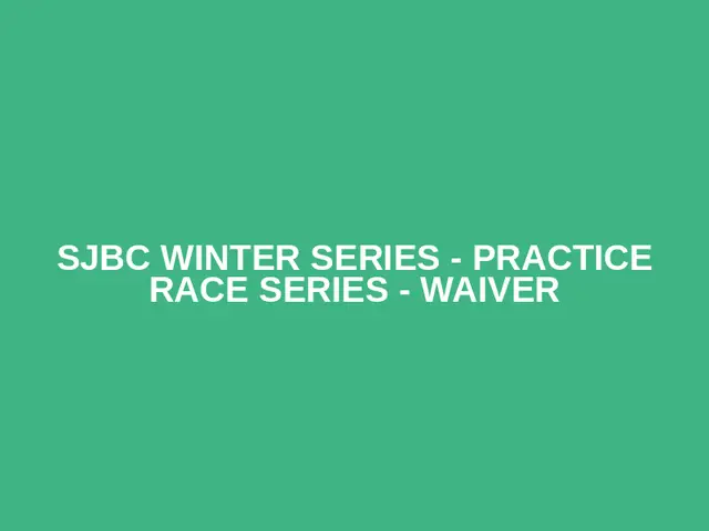 SJBC Winter Series - Practice Race Series - Waiver logo