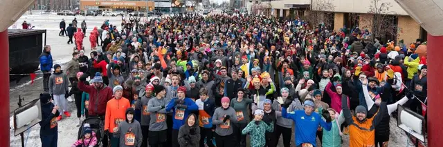 Skinny Raven Turkey Trot logo