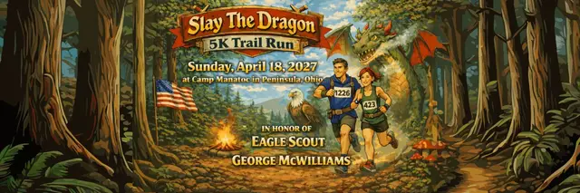 Slay The Dragon 5K Trail Run logo
