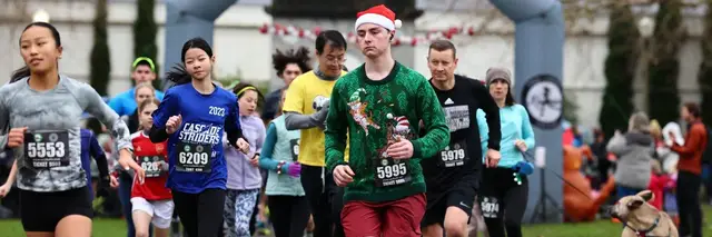 Sleigh that 5k logo