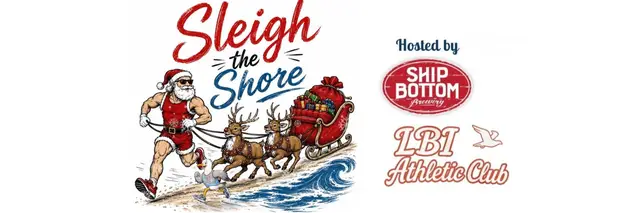 Sleigh the Shore 5K logo