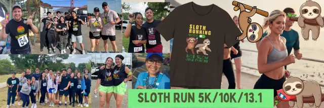 Sloth Run 5K/10K/13.1 HOUSTON logo