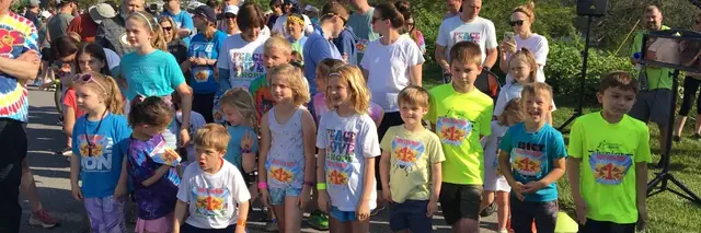 SMS Peace, Love, & Hope Run logo