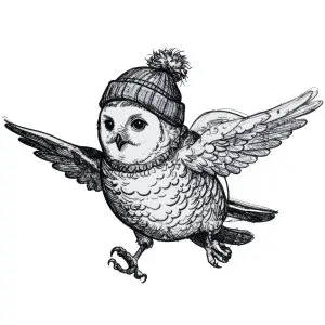 Snowy Owl Trail Race logo