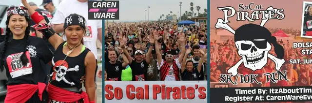 SoCal's Pirate's 5k/10k Run/Walk logo