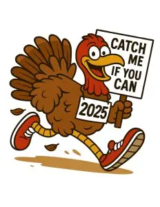 Somers Track & Field Booster Club 8th Annual Thanksgiving Turkey Trot logo