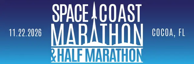 Space Coast Marathon & Half Marathon logo