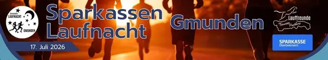 Sparkassen Laufnacht Gmunden 2027 logo