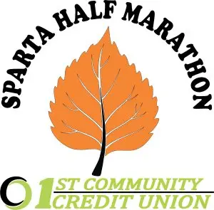 Sparta Half marathon 5k logo