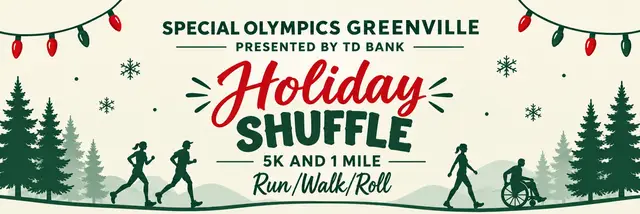 Special Olympics Greenville Holiday Shuffle logo