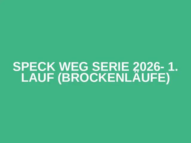 Speck weg Serie  2026- 1. Lauf (Brockenläufe) logo