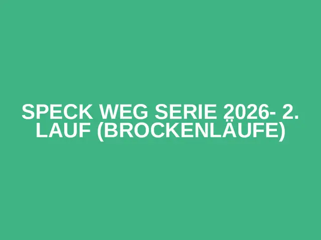 Speck weg Serie  2026- 2. Lauf (Brockenläufe) logo