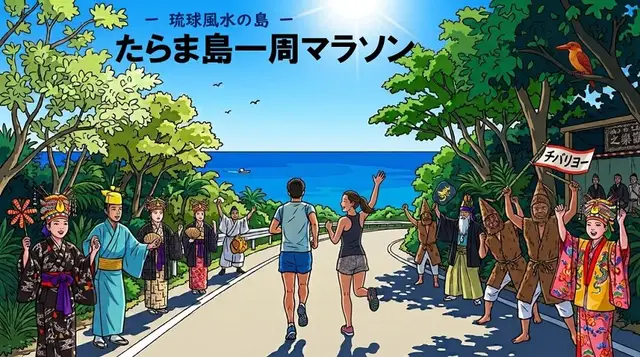 26th Tarama Island Circuit Marathon (第26回 たらま島一周マラソン大会) logo