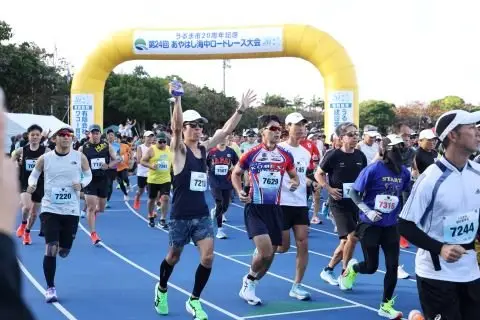 25th Ayahashi Kaichu Road Race (第25回 あやはし海中ロードレース大会) logo