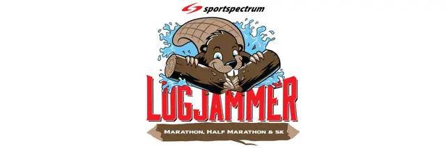 Sportspectrum's Log Jammer Marathon, Half Marathon & 5K logo