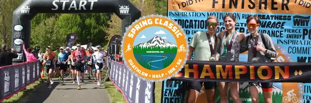 Spring Classic Duathlon, Half, 10k & 5k logo