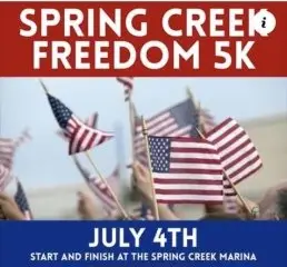 Spring Creek Freedom 5K logo