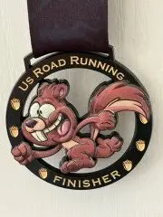 SQUIRREL RUN Virtual 5K, 10K, 13.1M, & 26.2M (November 2026) logo