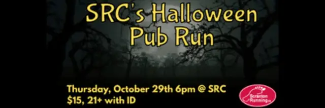 SRC Halloween Pub Run logo