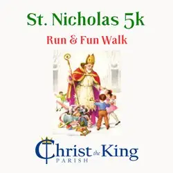 St. Nicholas 5K Run and Fun Walk logo