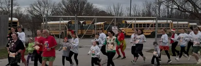 St. Nicholasville Ugly Sweater 3K logo