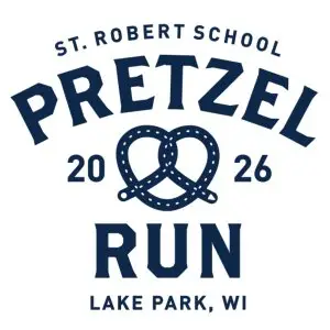 St. Robert School Pretzel Run logo