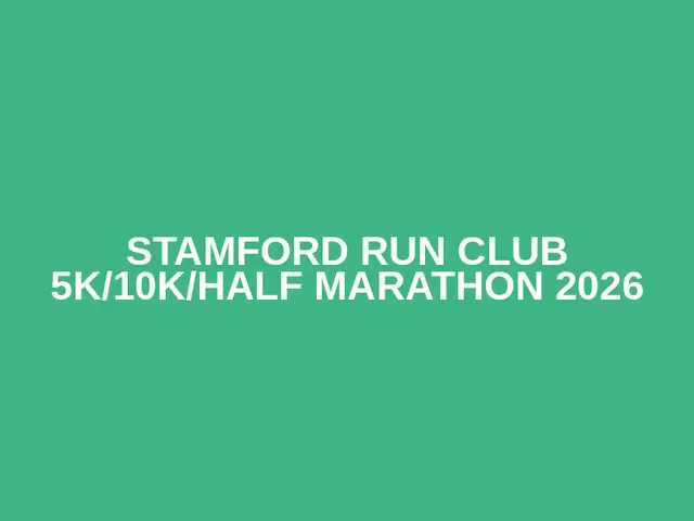 Stamford Run Club 5k/10k/Half Marathon 2026 logo