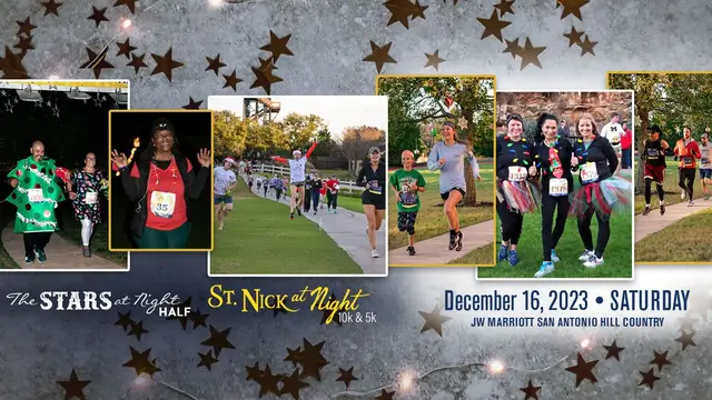STARS AT NIGHT HALF & St. Nick@Night 5k/10k | 12/19/26 logo
