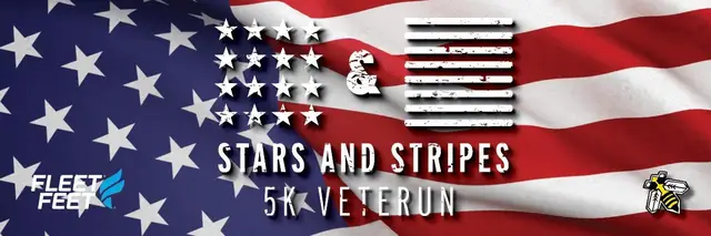 Stars & Stripes VeteRun 5K Benefits Honor Flight Rochester logo