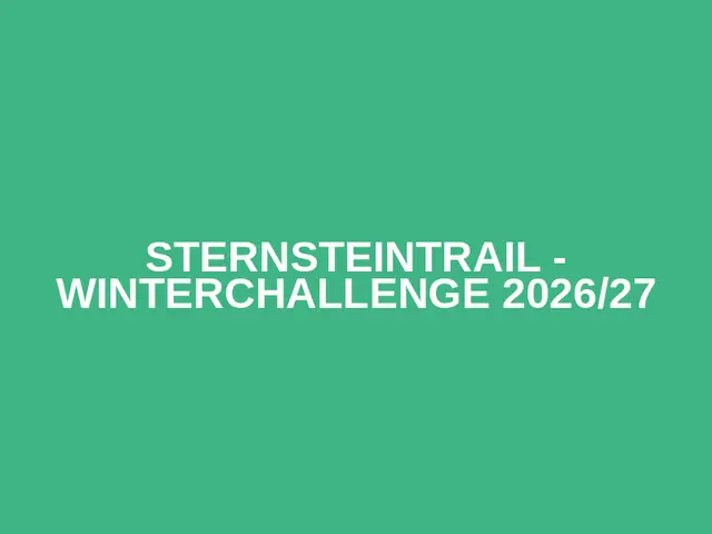 Sternsteintrail - Winterchallenge 2026/27 logo