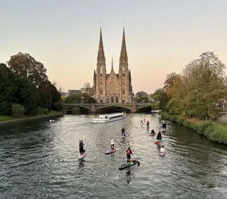 Strasbourg en Paddle d'Halloween logo