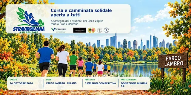 STRAVIRGILIANA • Corsa e camminata solidale di 5 km logo