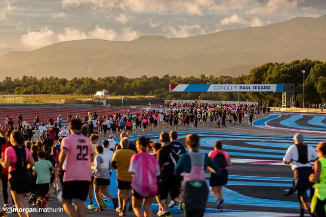 SUNSET RUN - OCTOBRE ROSE logo