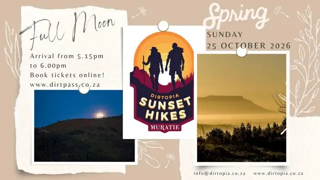 Sunset to Full Moon Hike @ Muratie OCT'26 logo