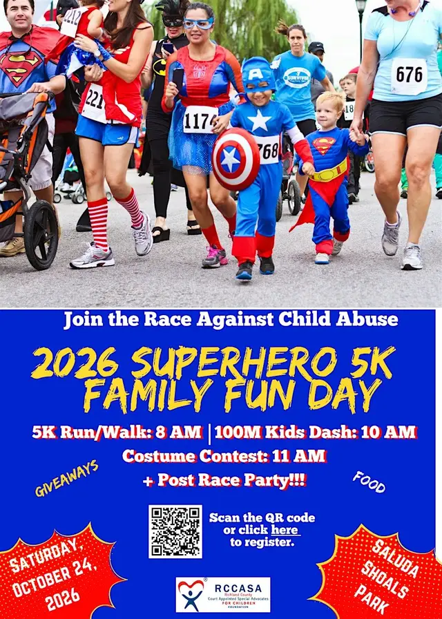 Superhero 5K and Family Fun Day logo