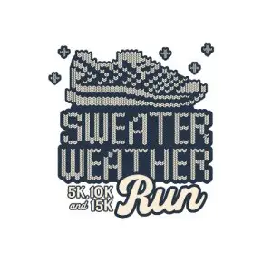 Sweater Weather Run 15k, 10k & 5k logo