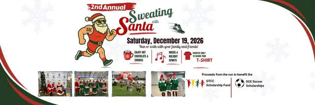 Sweating with Santa 5K presented by Ruppel Chiropractic logo