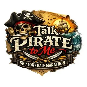 Talk Pirate to Me 5K/10K/Half - Rogers logo