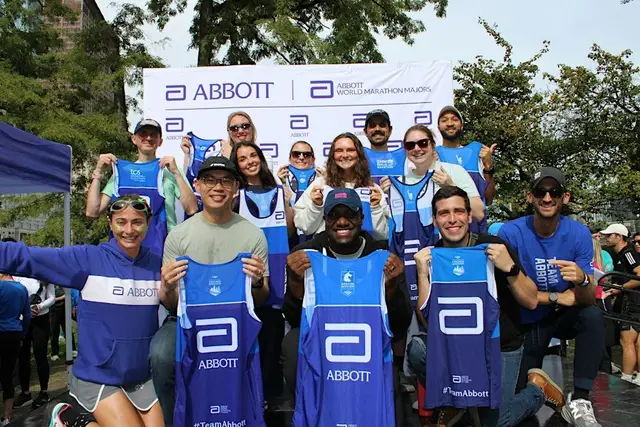 TCS NYC MARATHON – ABBOTT BIBAWAY EVENT logo